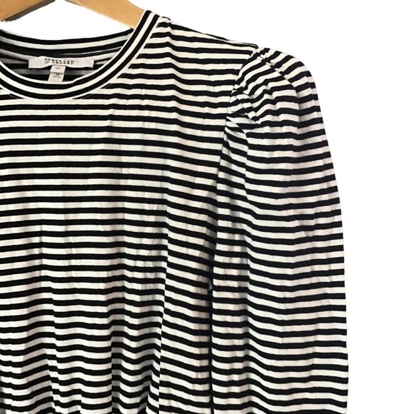 NWOT 10 Crosby Derek Lam Stripe Black White Dress SP - Picture 5 of 7